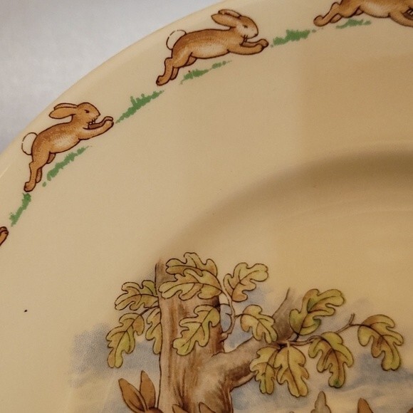 Bunnykins  Picnic by the Lake  Royal Doulton Barbara Vernon - Picture 4 of 13